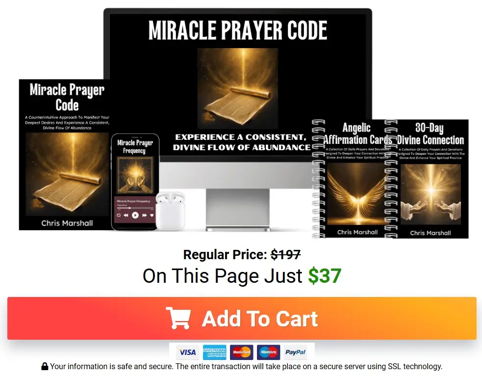 Miracle Prayer Code-add to cart